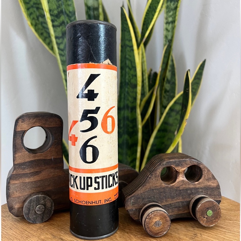 Vintage 1930s “456 Pick Up Sticks” Game